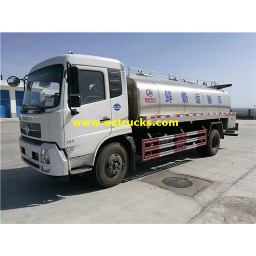 8000L Dongfeng Milk Transportation Trucks