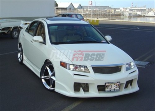 04-08 Tsx 4 Door Raven Style Fiber Glass Body kit For Acura