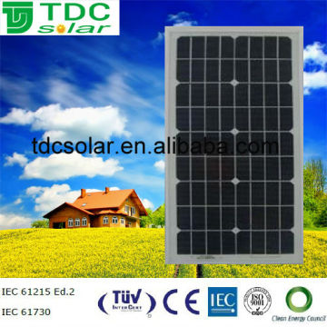 High efficiency small solar panel 25w pv module,pv solar panel