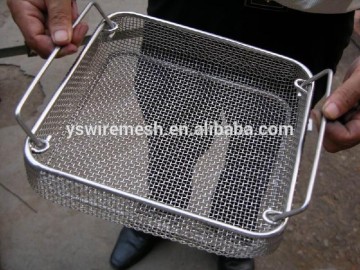 stainless steel autoclave basket/stainless steel sterilizer basket/ stainless steel disinfector basket