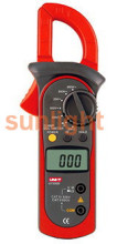 Digital Clamp Multimeter, AC/DC/Resistance Meter, 600A, UT200B