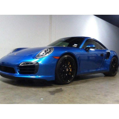 Gloss Blue Car wrap vinyl.