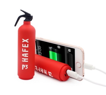 Promotional Logo Fire Extinguisher Power Bank