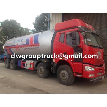 Carro de FAW 35.5CBM 8 X 4 LPG tanque transporte