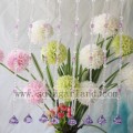 Acrylic Crystal Faceted Beads Curtain Wall Hanging