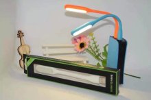 Popular Flexible Neck Portable USB LED Keyboard Light Lamp for Desktop Notebook Laptop