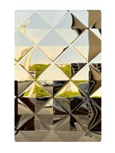 Stainless steel embossed plate 7