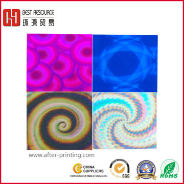 Self Adhesive Holographic Film for Printing