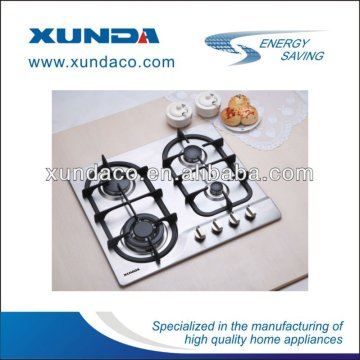 4 Burner Stainless Steel Gas Hob