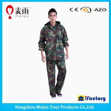 Maiyu camouflage raincoat set