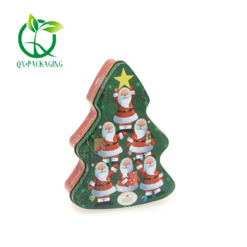 Christmas tree biscuit tin for sale