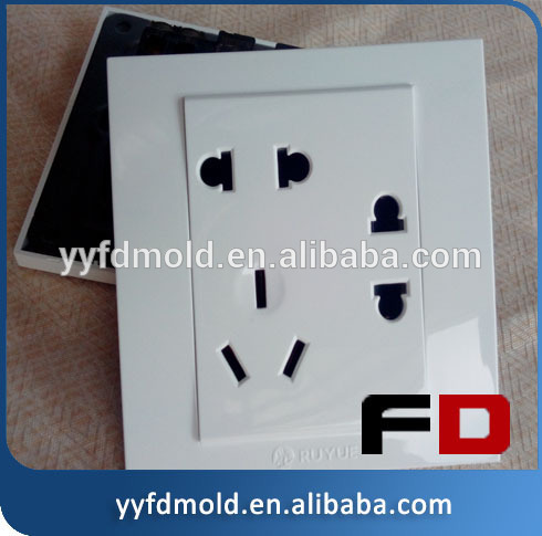 Plastic injection mould of switch board for home appliance