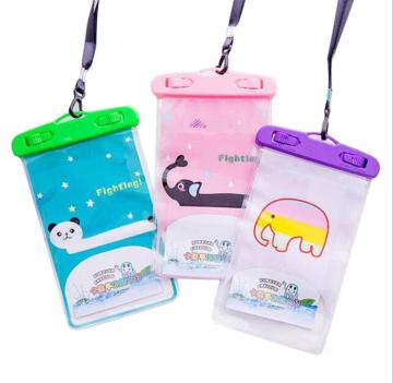 Waterproof beautiful  phone case bag women mobile phone bag cases with button