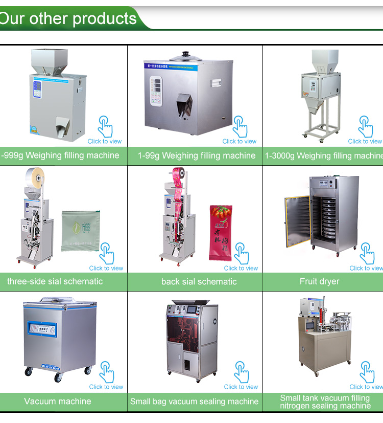 Factory price automatic food vacuum packaging machine sealing machine