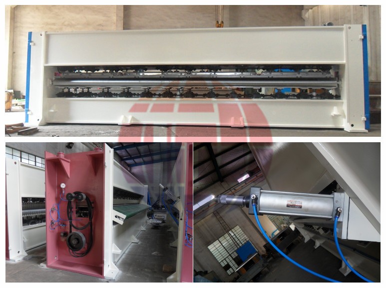 Professional factory making cotton processing pattern needle loom machine