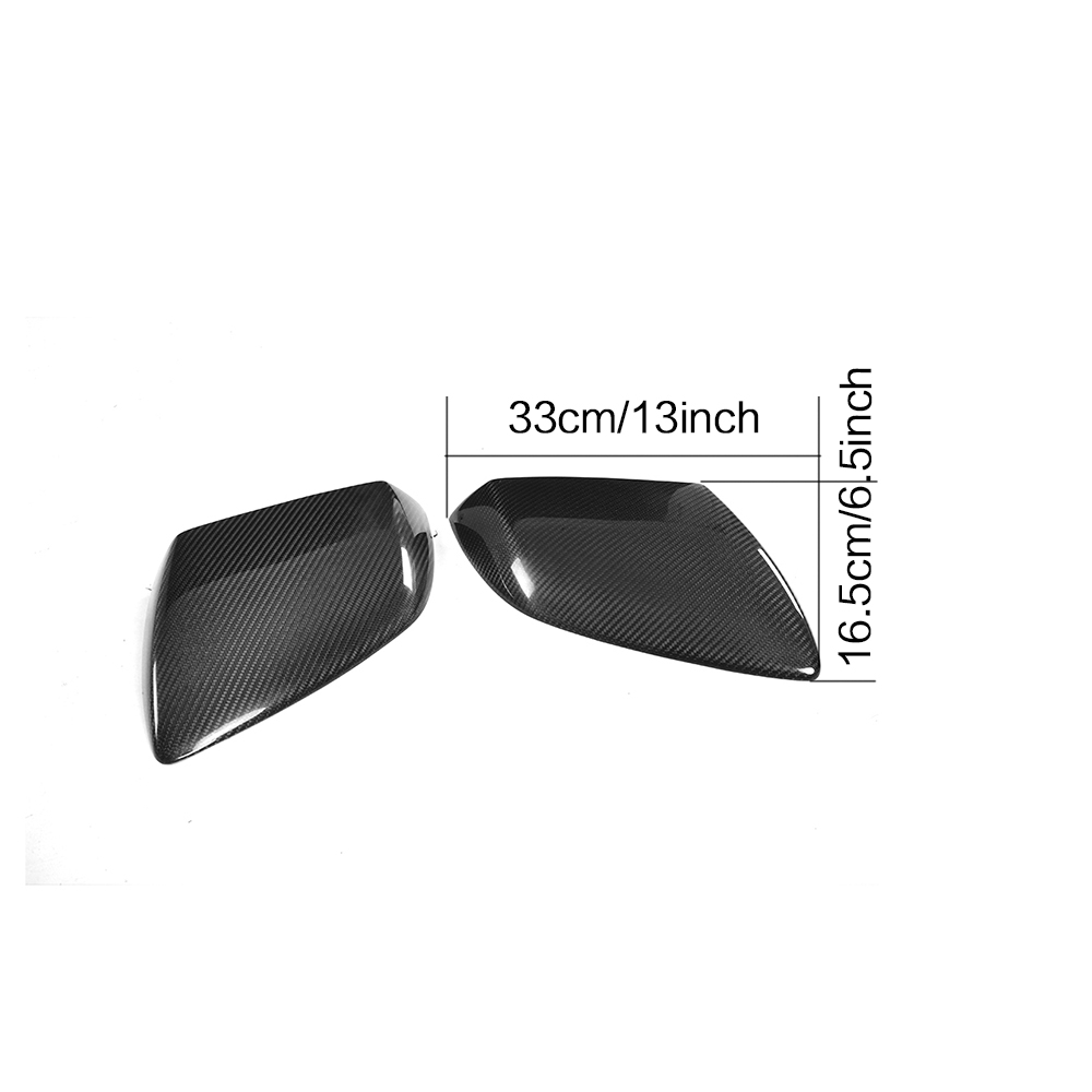 Carbon Fiber Car Mirror Housing for Lamborghini Huracan LP600 LP610 Coupe 2 Door Add On Style