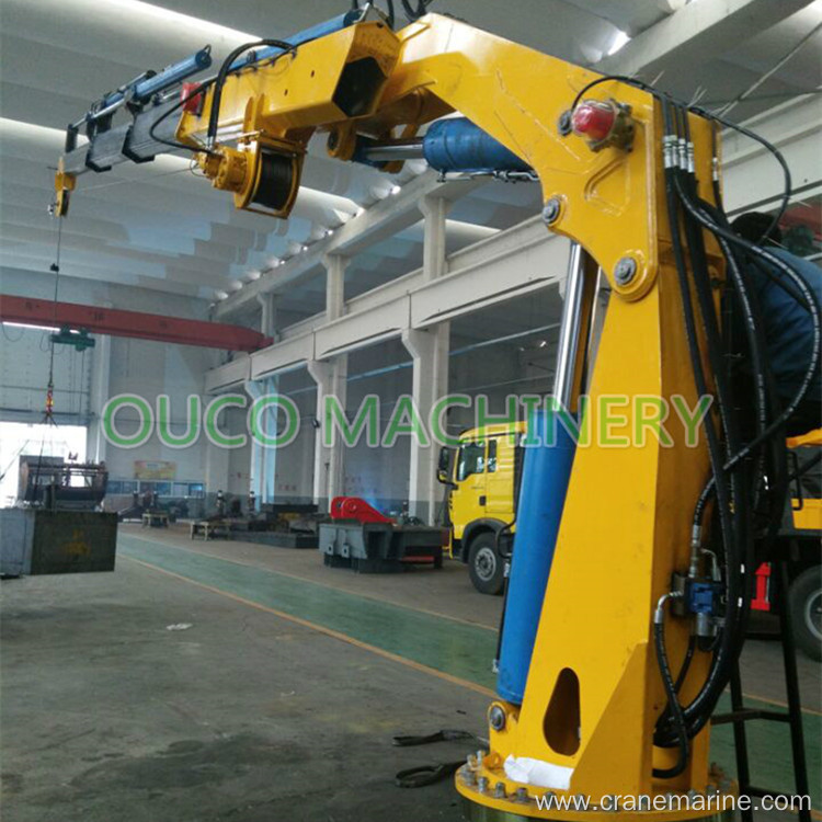 1.5T10M Small Tonnage Marine Deck Crane