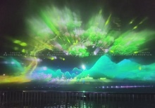 Floating Fountain with Lights