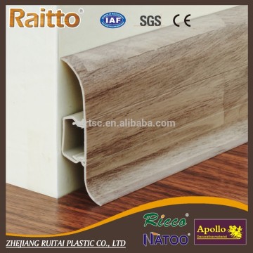 Raitto brand PVC Skirting Board Plastic skirting board