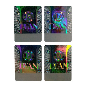 3D-hologram laser sticker label