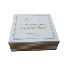 Custom hardcover men's belt wallet packaging box