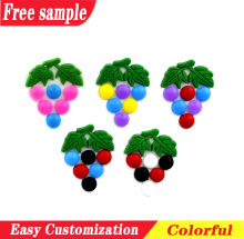 Fruit pattern PVC shoe lace charm