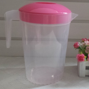 Plastic Water Jar Transparent Color