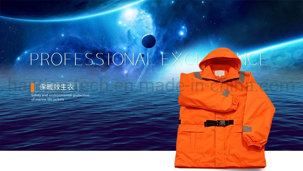 Marine Crew Warming Wanting Life Jackets Blue Floting General Workwear