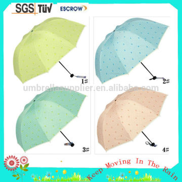 Popular hotsell folding umbrella with shopping bag