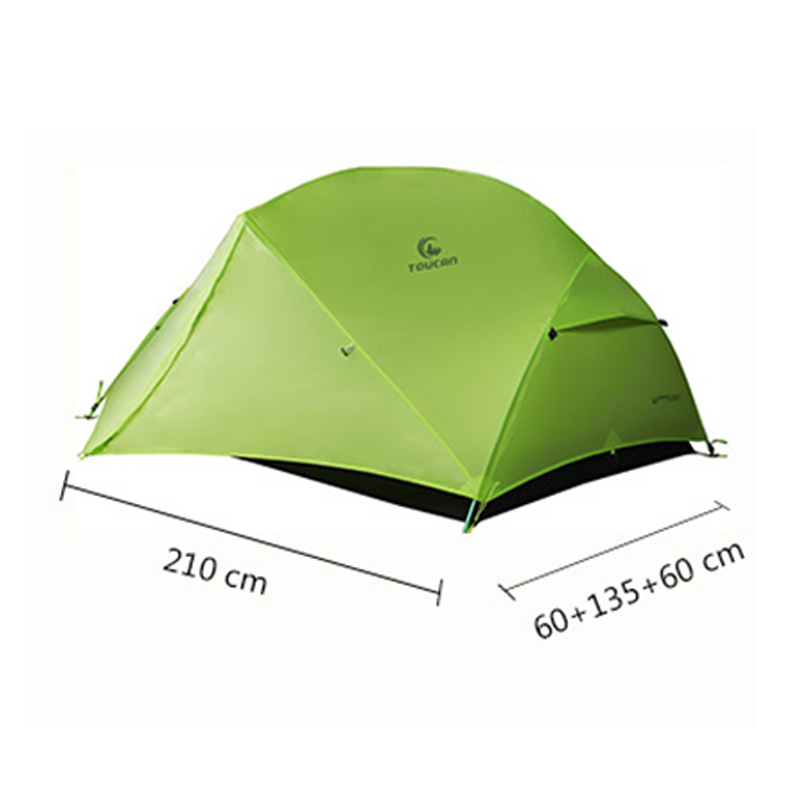 2/3 Person Camping Dome Tent with Carry Bag, Lightweight Waterproof Portable Backpacking Tent for Outdoor Camping/Hiking