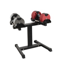 Custom 90Lb Cheap Adjustable Dumbbells with Weight Stand for Body Building Fitness