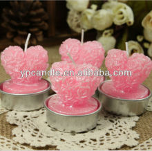 heart candles in Aluminum case