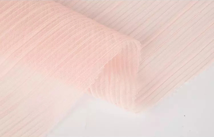 Custom crush polyester tecidos malha fabric for making clothes children clothing mesh tule fabric