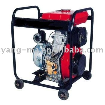 10hp186F diesel engine water pump 100m 4inch 4"