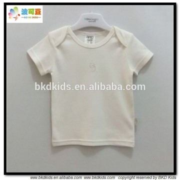 BKD 2015 organic cotton blank baby clothes baby tshirts