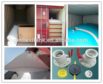 20ft container soya oil flexi bag