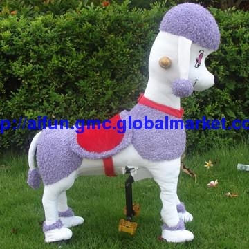 U and Me Graceful doggie shaped, Kid trax ride on toys
