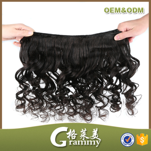 OEM hair weave brands indian naturally curly short weave hair