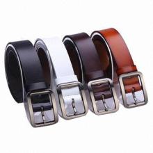 Brown best leather men's belts
