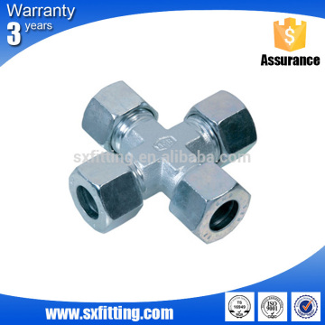 Hydraulic Pipe Compression Fittings Hydraulic Pipe Cross Fittings