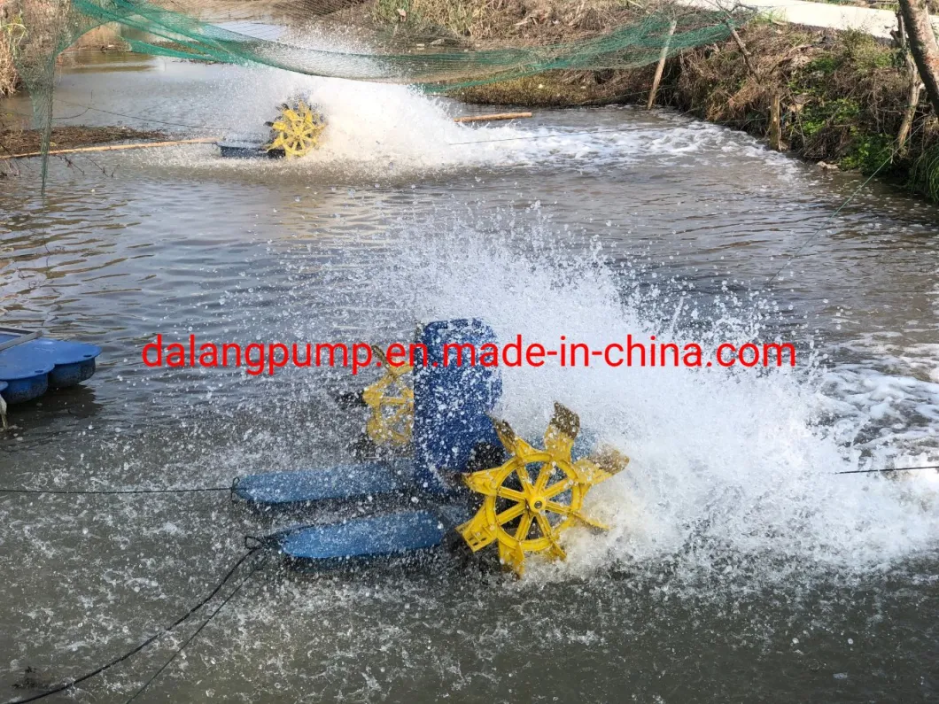 2PCS 0.5HP Paddle Wheel Aerator Used in Sea Water