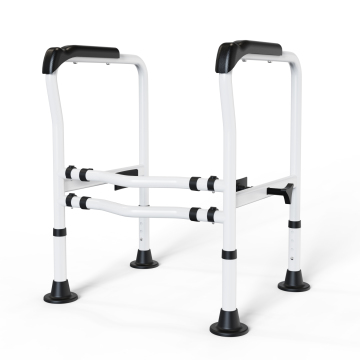 Adjustable Height Toilet Safety Rails for Secure Use