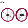 보라색 6061 합금 테두리 12H 12inch wheel set