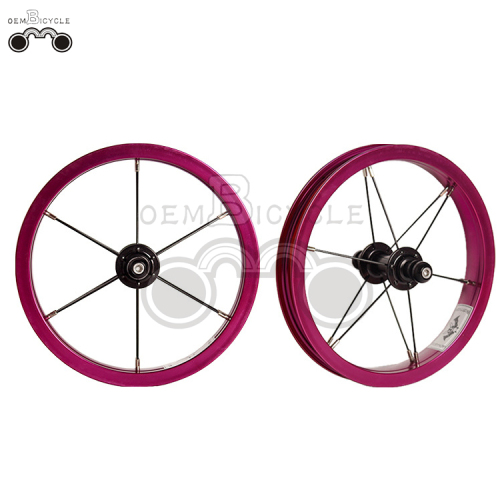 Paarse 6061 velg 12-inch 12 inch wielset