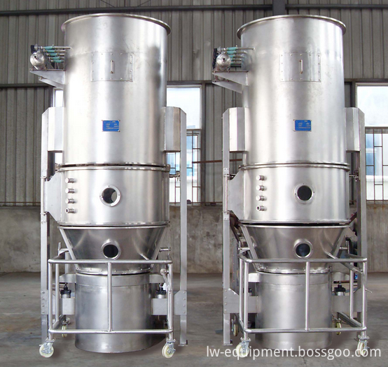 GMP Fluid-bed dryer granulator 