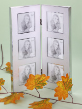 Aluminum foldable photo frame