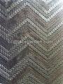 Leather Wave Design Sequin Fabric