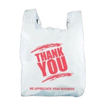 T-Shirt Storage food Plastic Bag Sliver Color Customized with Logo as request