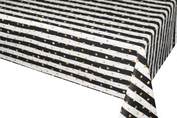 Pvc Printed fitted table covers Table Linens Use