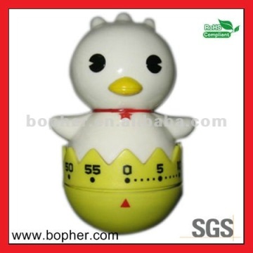 plastic animal kitchen timer with logo